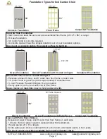 Предварительный просмотр 3 страницы OLT 8x4 SpaceSaver Garden Shed Bevel Model with Plywood... Assembly Manual