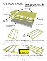 Предварительный просмотр 7 страницы OLT 8x4 SpaceSaver Garden Shed Bevel Model with Plywood... Assembly Manual