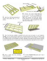 Preview for 8 page of OLT 8x4 SpaceSaver Garden Shed Bevel Model with Plywood... Assembly Manual