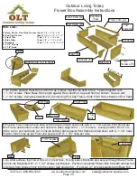 Preview for 33 page of OLT 8x4 SpaceSaver Garden Shed Bevel Model with Plywood... Assembly Manual