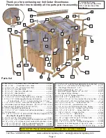 Предварительный просмотр 2 страницы OLT 8x8 Cedar Assembly Manual