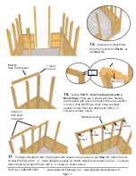 Предварительный просмотр 11 страницы OLT 8x8 Cedar Assembly Manual