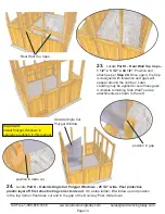 Предварительный просмотр 14 страницы OLT 8x8 Cedar Assembly Manual