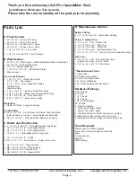 Предварительный просмотр 2 страницы OLT 8x8 Pine SpaceMaker Assembly Manual