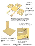 Предварительный просмотр 7 страницы OLT 8x8 Pine SpaceMaker Assembly Manual