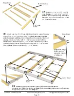 Preview for 15 page of OLT 8x8 Pine SpaceMaker Assembly Manual