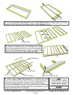 Preview for 6 page of OLT 9x6 Cabana Bevel Assembly Manual