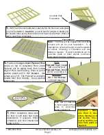 Preview for 7 page of OLT 9x6 Cabana Bevel Assembly Manual