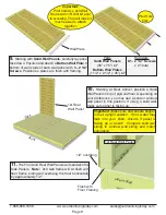 Preview for 9 page of OLT 9x6 Cabana Bevel Assembly Manual