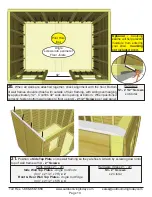 Preview for 13 page of OLT 9x6 Cabana Bevel Assembly Manual