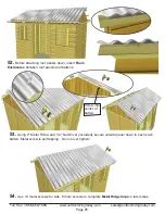 Preview for 25 page of OLT 9x6 Cabana Bevel Assembly Manual