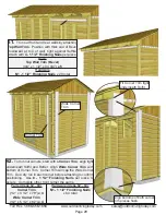 Preview for 29 page of OLT 9x6 Cabana Bevel Assembly Manual