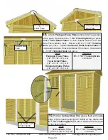 Preview for 33 page of OLT 9x6 Cabana Bevel Assembly Manual