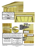 Preview for 34 page of OLT 9x6 Cabana Bevel Assembly Manual