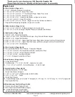 Предварительный просмотр 2 страницы OLT Bayside Assembly Manual