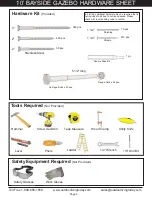 Preview for 3 page of OLT Bayside Assembly Manual