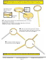 Предварительный просмотр 13 страницы OLT Bayside Assembly Manual