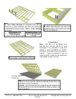 Preview for 9 page of OLT Cabana Shed CB128-FJ-METAL Assembly Manual