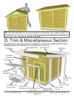 Предварительный просмотр 14 страницы OLT Dog House Assembly Manual