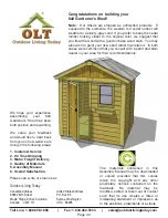 Preview for 40 page of OLT GAR88-AK-METAL Assembly Manual