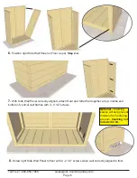 Preview for 6 page of OLT Garden Chalet 4x2 Assembly Manual