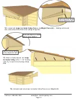 Preview for 10 page of OLT Garden Chalet 4x2 Assembly Manual