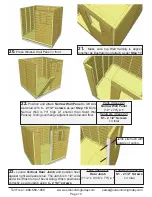 Preview for 13 page of OLT Gardener's Shed GAR88-FJ-METAL Assembly Manual