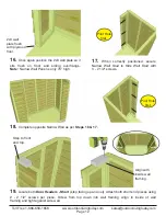 Preview for 12 page of OLT GardenSaver GS84-D Assembly Manual