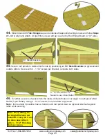 Preview for 23 page of OLT GardenSaver GS84-D Assembly Manual