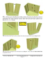 Preview for 11 page of OLT GardenSaver GS84-S-FJ Assembly Manual