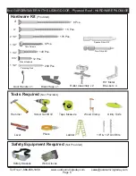 Preview for 5 page of OLT GardenSaver GS84-SLIDER-PLY-AK Assembly Manual