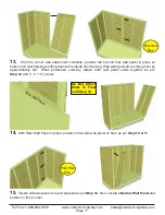 Preview for 11 page of OLT GardenSaver GS84D-Plywood Assembly Manual