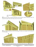 Preview for 14 page of OLT GardenSaver GS84D-Plywood Assembly Manual