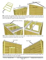 Preview for 19 page of OLT GardenSaver GS84D-Plywood Assembly Manual