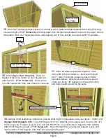 Предварительный просмотр 9 страницы OLT Grand Garden Chalet 6X3-BEVEL Assembly Manual