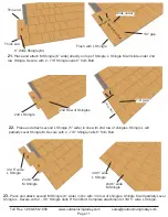 Preview for 11 page of OLT Grand Garden Chalet 6X3 Assembly Manual