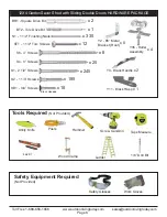 Preview for 6 page of OLT GS124-SLIDER-CEDAR-AK Assembly Manual