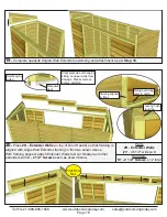 Preview for 16 page of OLT GS124-SLIDER-CEDAR-AK Assembly Manual