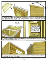 Предварительный просмотр 21 страницы OLT GS124-SLIDER-CEDAR-FJ Assembly Manual