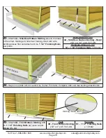 Предварительный просмотр 28 страницы OLT GS124-SLIDER-CEDAR-FJ Assembly Manual