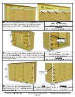 Предварительный просмотр 29 страницы OLT GS124-SLIDER-CEDAR-FJ Assembly Manual