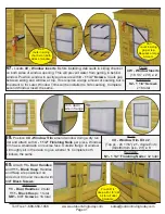 Предварительный просмотр 41 страницы OLT GS124-SLIDER-CEDAR-FJ Assembly Manual