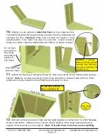 Preview for 10 page of OLT GS84-SLIDER-CEDAR-FJ Assembly Manual