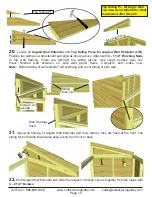 Preview for 13 page of OLT GS84-SLIDER-CEDAR-FJ Assembly Manual