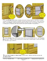 Preview for 35 page of OLT GS84-SLIDER-CEDAR-FJ Assembly Manual