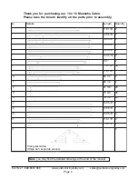 Preview for 4 page of OLT Muskoka Cabin 9x9 Assembly Manual