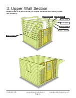 Preview for 14 page of OLT Muskoka Cabin 9x9 Assembly Manual