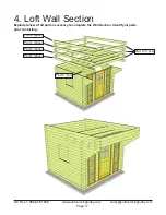 Preview for 17 page of OLT Muskoka Cabin 9x9 Assembly Manual