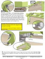 Preview for 8 page of OLT OLM Retractable Canopy Assembly Manual