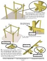 Preview for 7 page of OLT Outdoor Living Today Assembly Manual